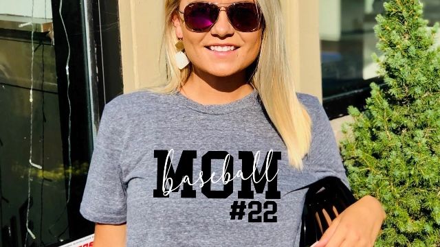 Baseball Mom shirts