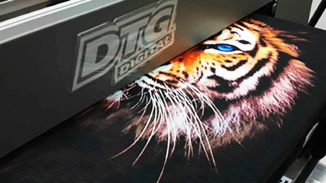 How long does it take to print a T-shirt with a DTG printer